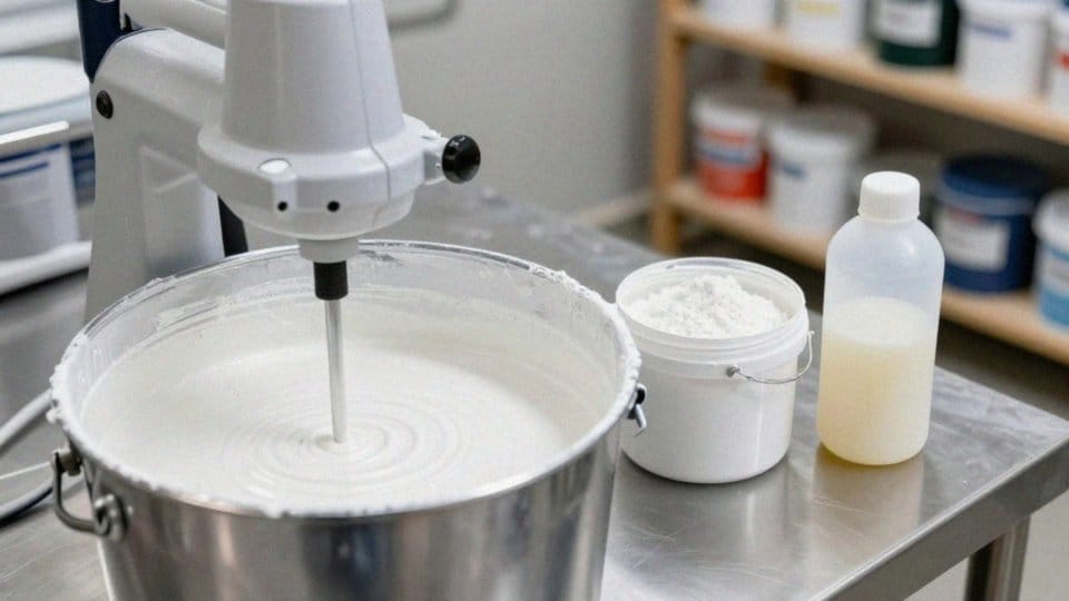 Jak mieszać i dyspergować biały pigment?