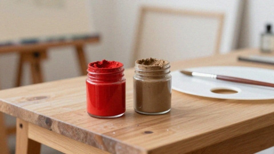 Jak wybrać między pigmentami organicznymi a nieorganicznymi?