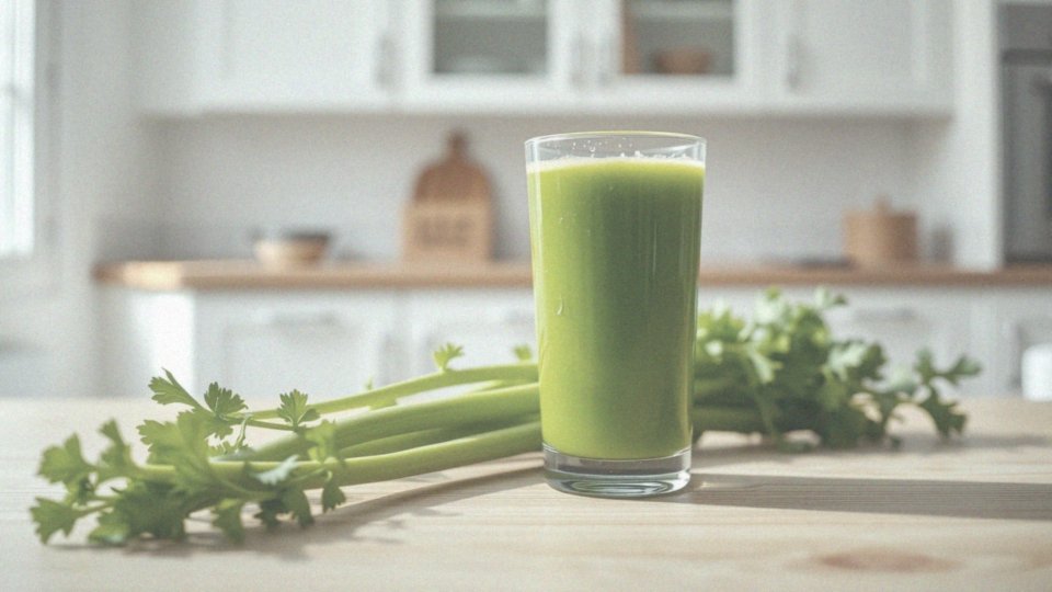 Jak smak koktajlu z selera naciowego wpływa na apetyt?