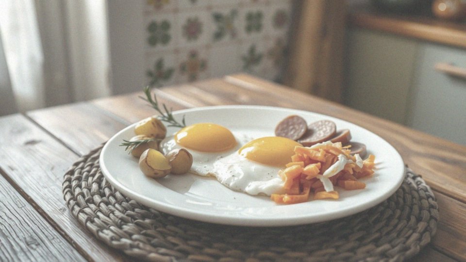 Jakie dodatki pasują do jajek sadzonych na obiad?