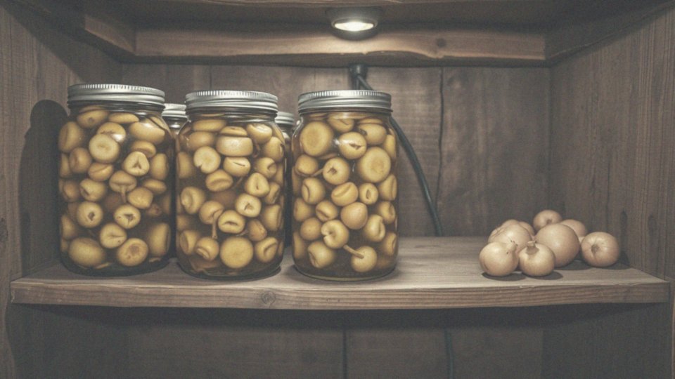 Jak przechowywać grzyby marynowane w occie?