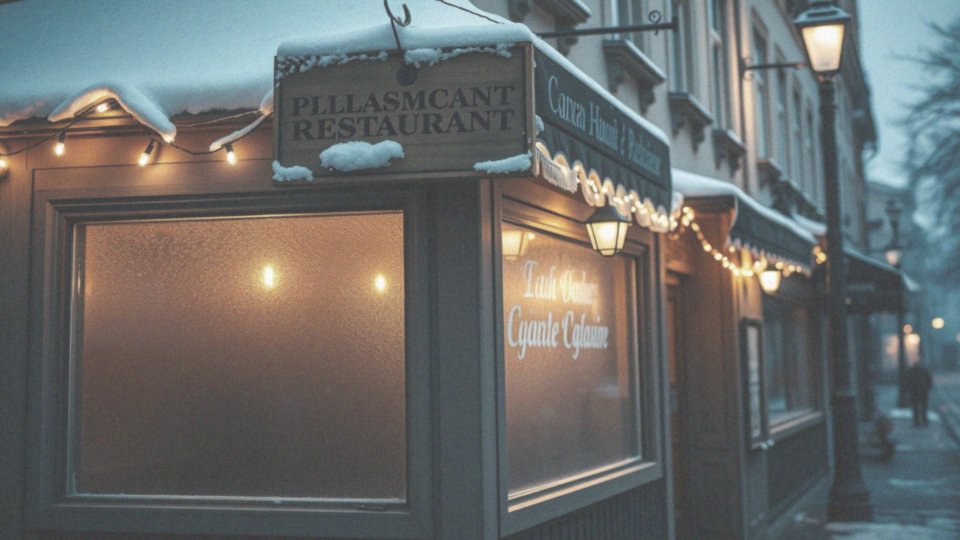 Jakie są godziny otwarcia restauracji w czasie świąt?
