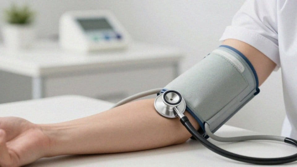 Gdzie umieścić stetoskop i mankiet podczas pomiaru ciśnienia?