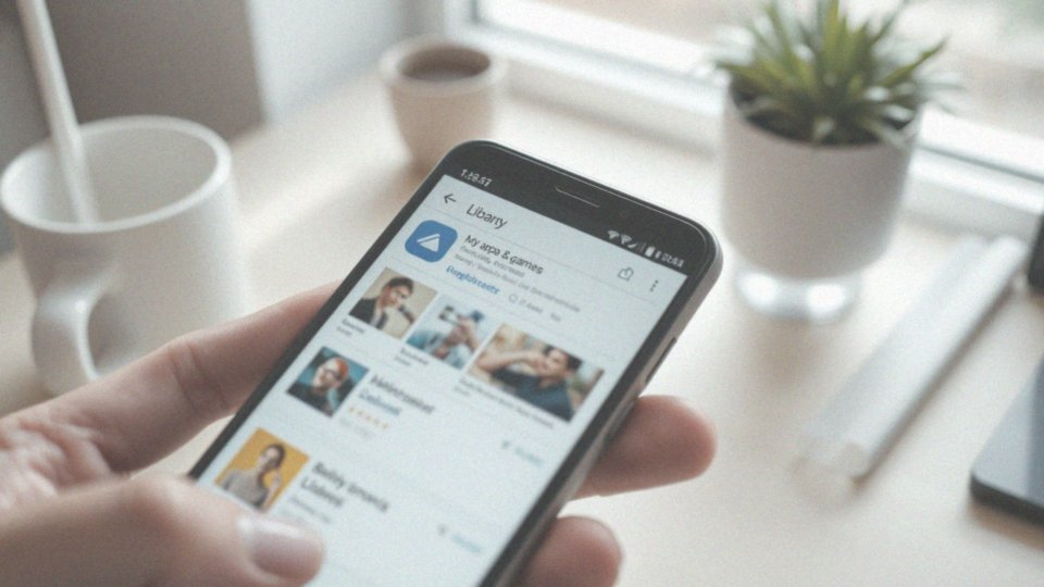 Jak użytkownicy Androida przywracają aplikacje przez Google Play?