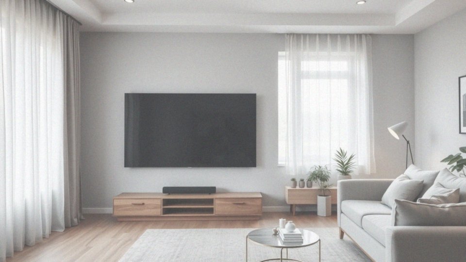 Jakie są optymalne warunki do korzystania z telewizora 70 cali w dużym salonie?